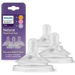 Natural Response Teat - Tétines Mix & Match - 3 unités