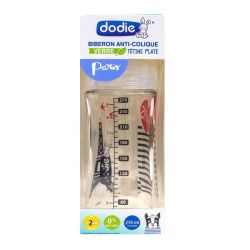Dodie Bib Sensata/Col 270Ml 0-6 Verre