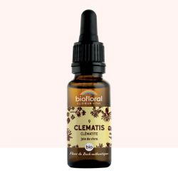 Fleur de Bach n 09 Clematis, Clematite - Bio Demeter - 20 ml