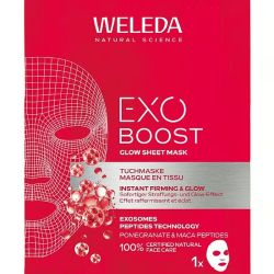 Masque en Tissu Grenade et Peptides de Maca EXO BOOST GLOW - 20 ml