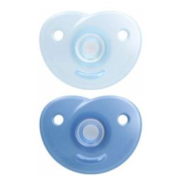 Soothie Boy 2 Sucettes Orthodontiques 0-6 Mois