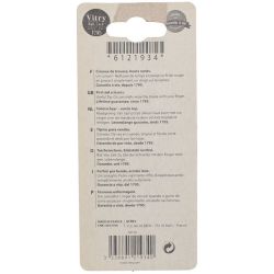 Ciseaux de trousse bouts ronds inox - 1 paire