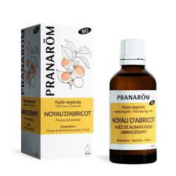 Huile Végétale de Noyau d'abricot - Bio - 50 ml