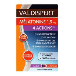 Valdispert Melatonine 1,9Mg 4 Act Cpr 30