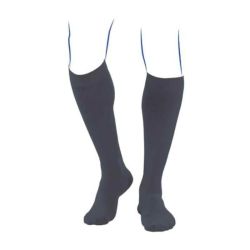 Chaussettes de contention homme Venoflex Elegance coton noir - Taille 2 Long