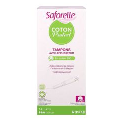 Saforelle Coton Protect Tampons Ap Super