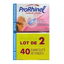 Prorhinel Embouts Jetables 20X2