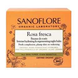 Sanoflore Rosa Fresca Baume Nuit 50Ml