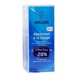 Weleda Deo Sauge 2X100Ml
