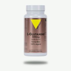 Vital L-Glutamine 500Mg 100 Gel