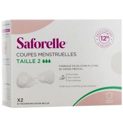 Coupes menstruelles taille 2 - 2 coupes menstruelles