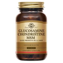 Solgar Extra Glucosamine Chondroïtine MSM 60 comprimés
