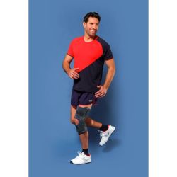 Genu Ligaflex Open Genouillere Ligamentaire Ouverte Grise - Court Taille 4