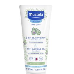2 en 1 gel nettoyant à l’avocat BIO 200ml