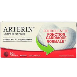 Arterin Levure De Riz Rouge 2,9Mg Cpr90Zz