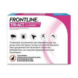 Tri-Act Chien L (20-40 kg) - 3 pipettes