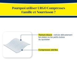 Urgo Compresses 7,5 X 7,5 Bt 20