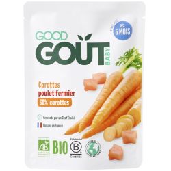 Good Gout Plats Carottes Poulet 190G
