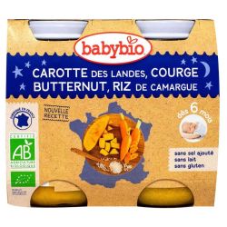 Vitbabybio Pot Carotte Courge Riz 2X200G