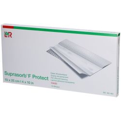 SUPRASORB F PROTECT Film transparent adhésif stérile - 10 x 25 cm, 10 unités