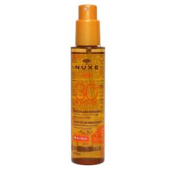 Nuxe Sun 30 Huile Vis Corps 150Ml