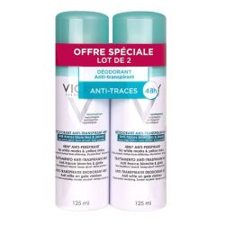 Vichy Deod A/Transp/Trace Vapo 125Mlx2