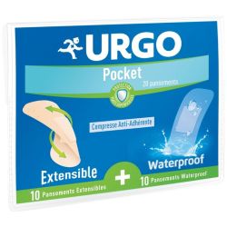 Pochette Extensible et Waterproof - 20 pansements
