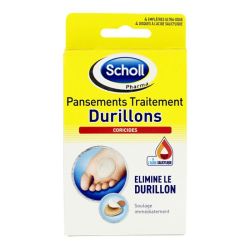 Scholl Pansement Coricides Durillon 4