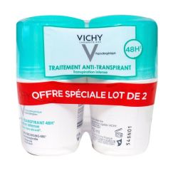 Vichy Deod A/Transp Bille 50Ml X2