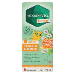 Hexaspray sirop toux et gorge enfant +1 an 150ml