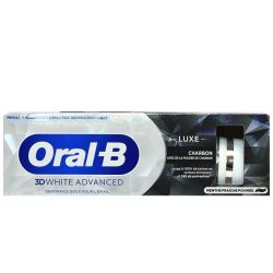 Oral-B Dent 3D White Luxe Charb 75Ml