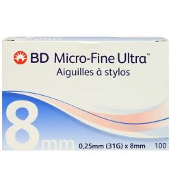 Bd Aiguille Stylo Mf Ultra 8 Mm 100