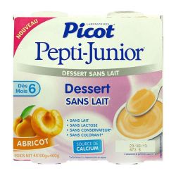 Picot 1Er Dessert S/Lacotse Abricot 4X100