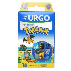 Urgo 16 pansements Pokemon 2 formats