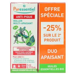 Puressentiel Anti-pique roll-on multi-apaisant 2x5ml