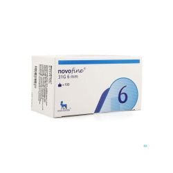 Aiguilles pour Stylo a Insuline 31G 6 mm 0,25 mm
