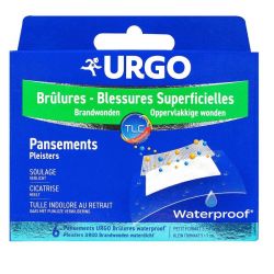 Urgo Brulure Waterproof Pm Bte 6