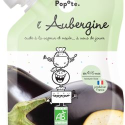Popote Gourde Aubergine Bio 120G