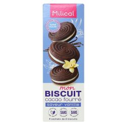 Milical Biscuits Cacao Fourres Vanille 8