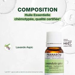 Huile Essentielle de Lavande aspic - 10 ml