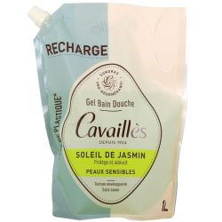 Rogé Cavaillès Gel Bain Douche Surgras Soleil Jasmin Éco-Recharge - 1 L