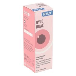 Hylo Dual Collyre Hydratant à l'Ectoïne - 10 ml