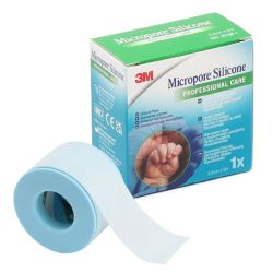 Micropore Silicone Sparadrap Professional Care - 2,5 cm x 5 m
