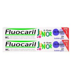 Fluocaril Dent Junior 6-12 Bubble 75Mlx2