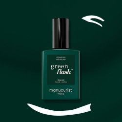 Vernis semi-permanent Green Flash - Emerald