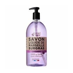 Savon de Marseille Liquide - Lavande - Soin corps hydratant - 1 L