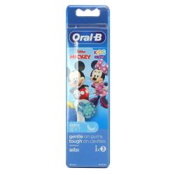 Oral-B Disney Kids Mickey Minnie +3ans 3 têtes rechange