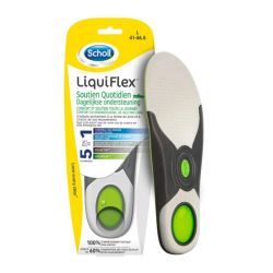 Scholl Semelles Liquiflex Soutien Quotidien 1 Paire - Taille : L