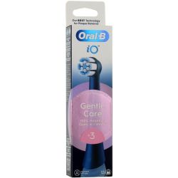 Oral-B iO Brossettes de Rechange Gentle Care Noir (x3)