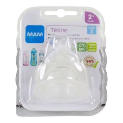 Mam Tetine Silic Deb/Moy 2Vit 2